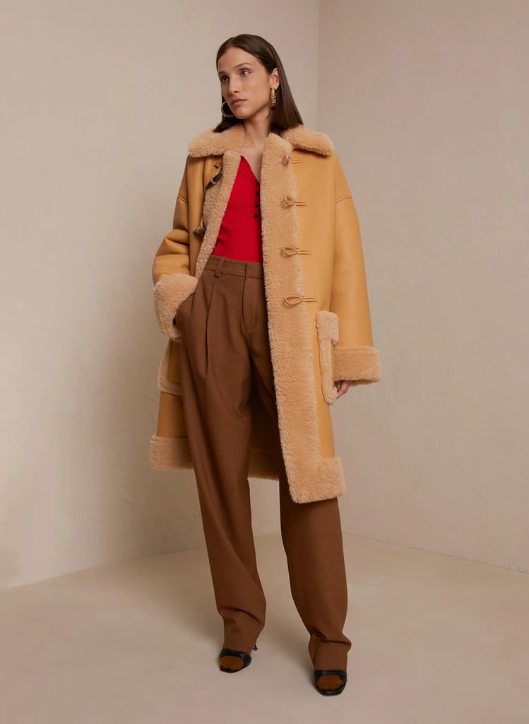 A.L.C Brunswick Vegan Leather Coat