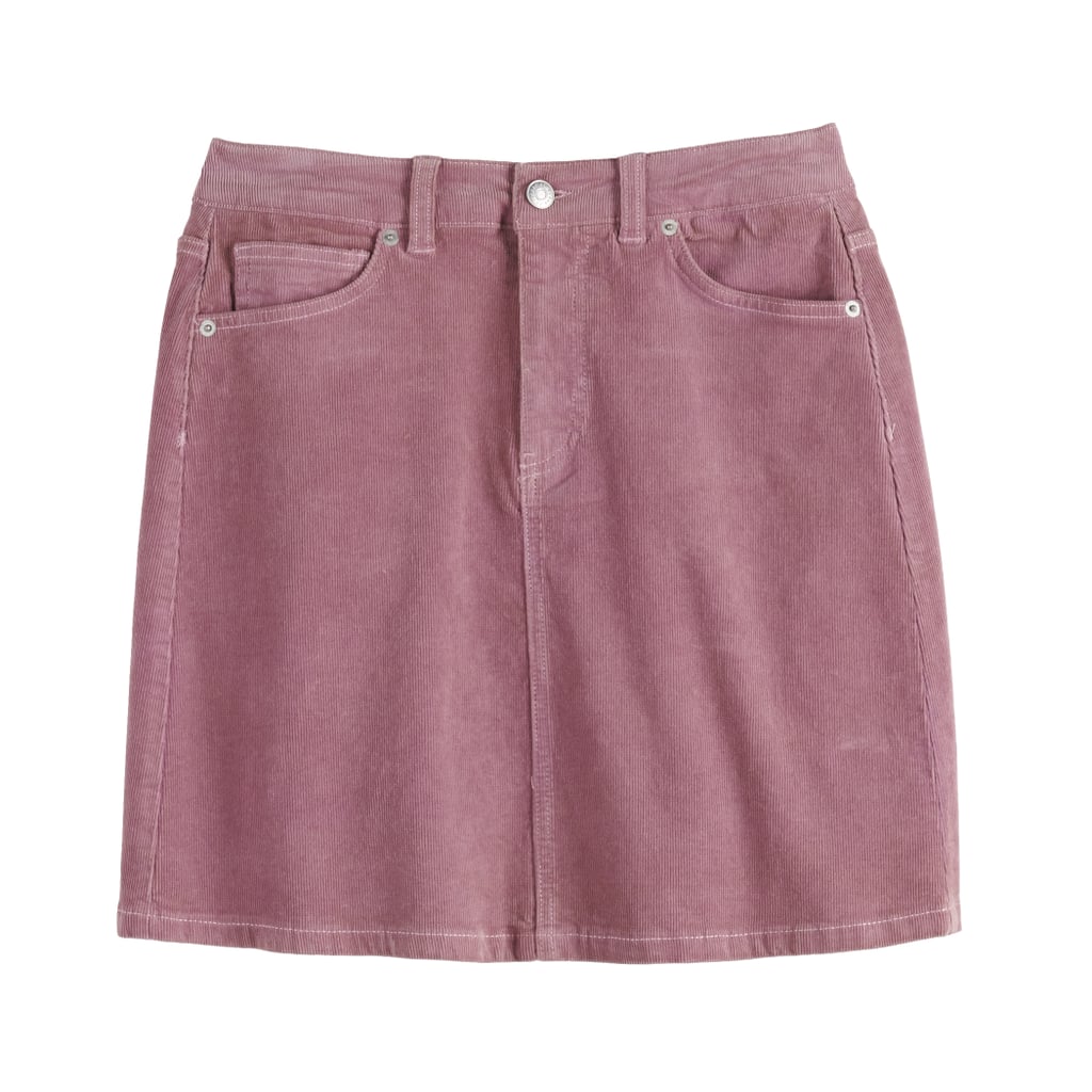 POPSUGAR Corduroy Skirt