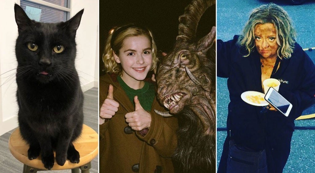 Chilling Adventures of Sabrina Behind the Scenes Photos