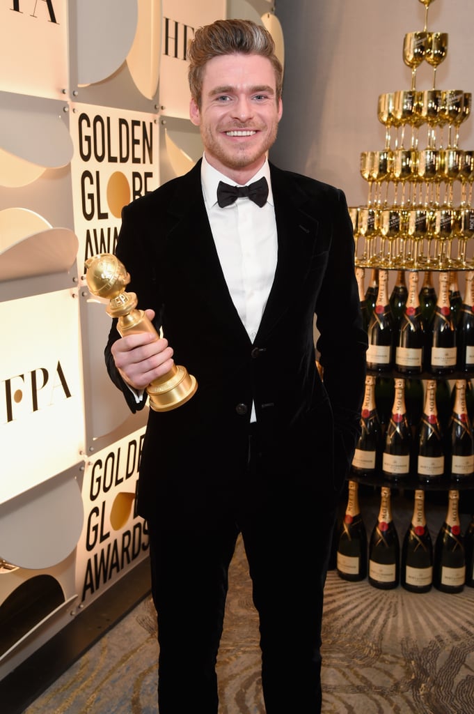 Richard Madden At The 2019 Golden Globes Popsugar Celebrity Photo 17