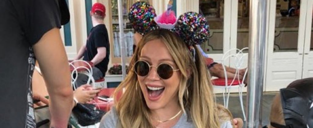 Hilary Duff Spends Birthday at Disneyland 2018