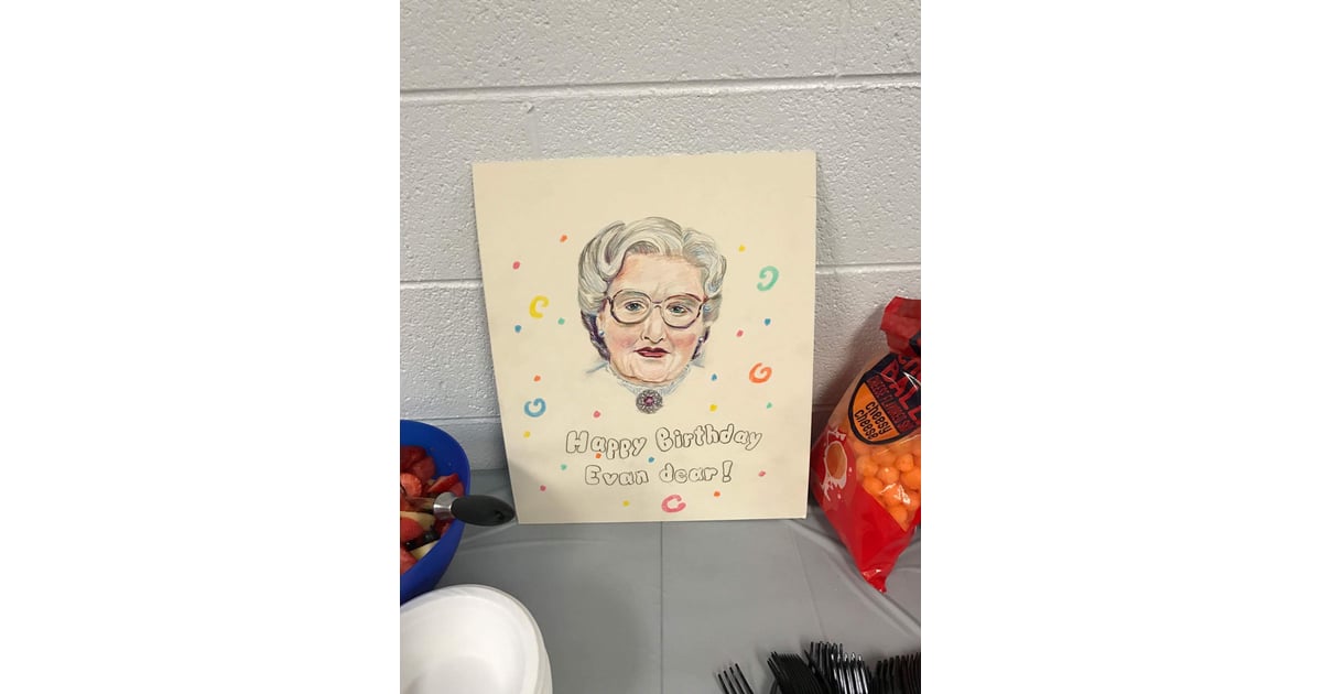 Mrs. Doubtfire Birthday Party | POPSUGAR Family Photo 3