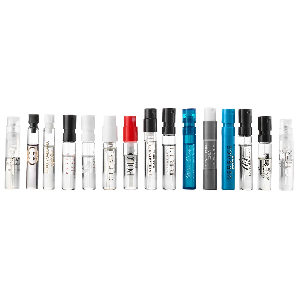 "Buying cologne for guys is hard. It's a personal choice and it smells differently on every guy. I like the idea of giving a friend a wide variety of colognes and he can choose what he likes and what he wants to continue wearing."
Sephora Favorites Cologne Sampler ($65)
