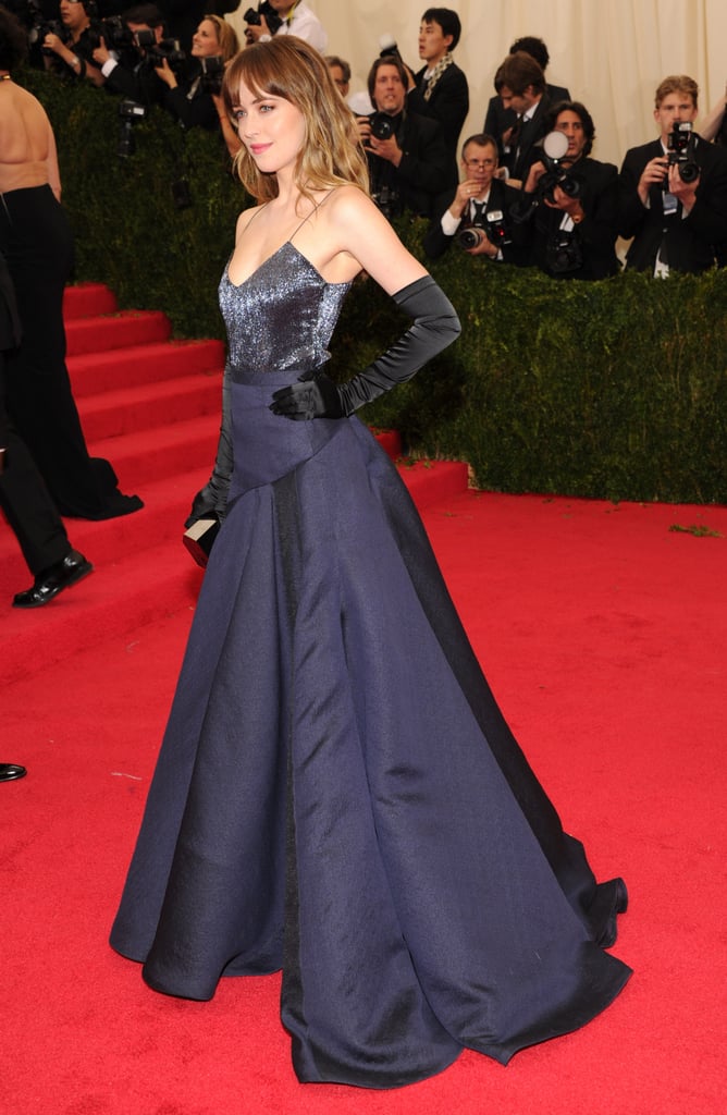 Dakota Johnson at the Met Gala 2014