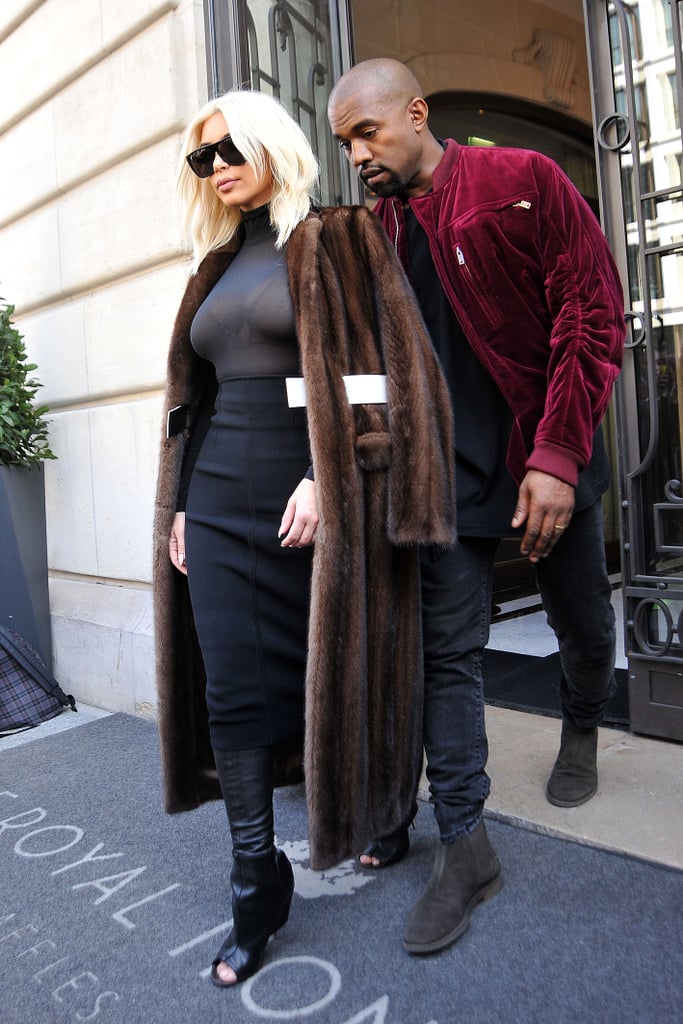 Kim Kardashian's Cleavage in Paris | Pictures