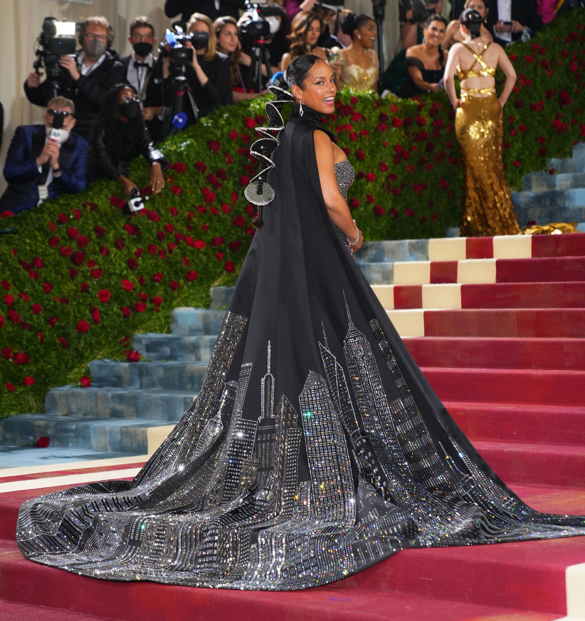 Alicia Keys Ralph Lauren Met Gala Dress | Photos | POPSUGAR Fashion