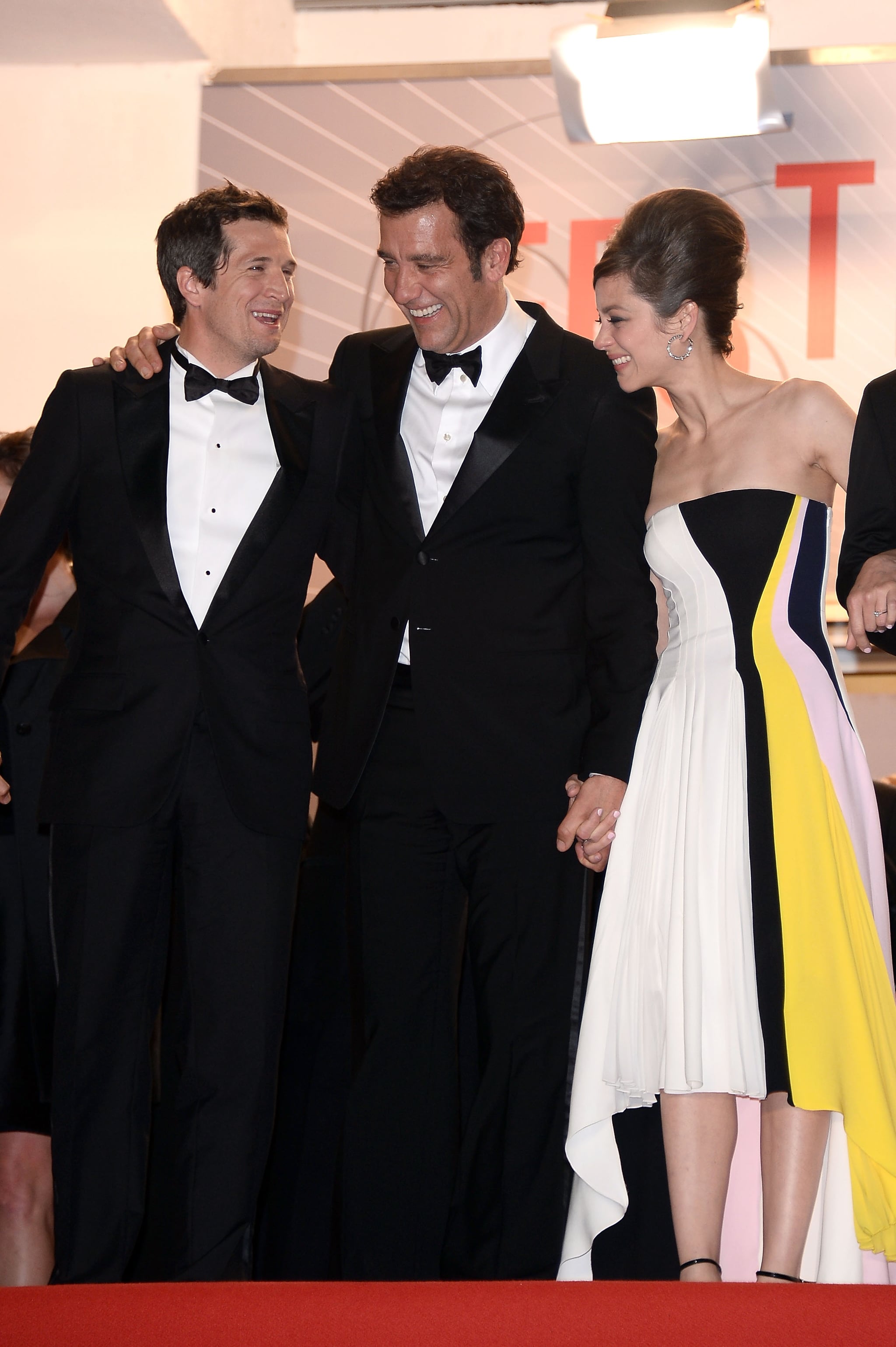Marion Cotillard Was Between Clive Owen And Guillaume Canet At The All The Stars At The Cannes Film Festival Popsugar Celebrity Photo 8