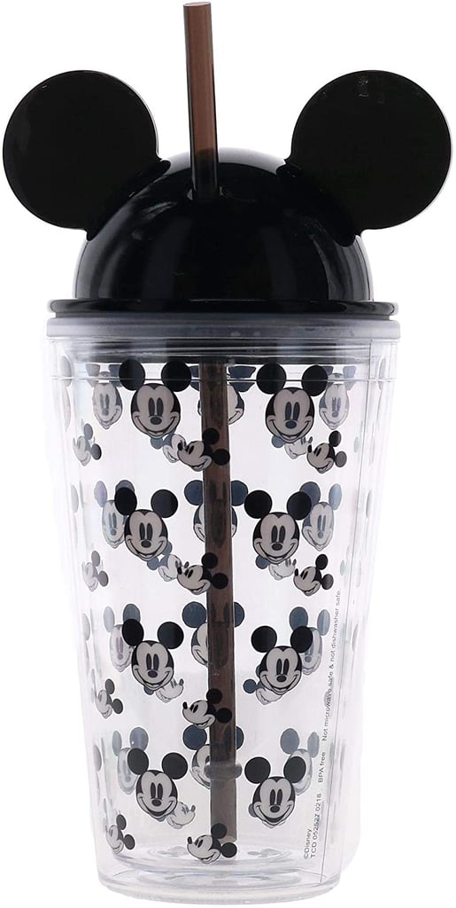 Happy Mickey Multi Faces Ear Tumbler, Black