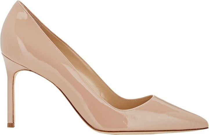 Manolo Blahnik Patent BB Pumps ($595)