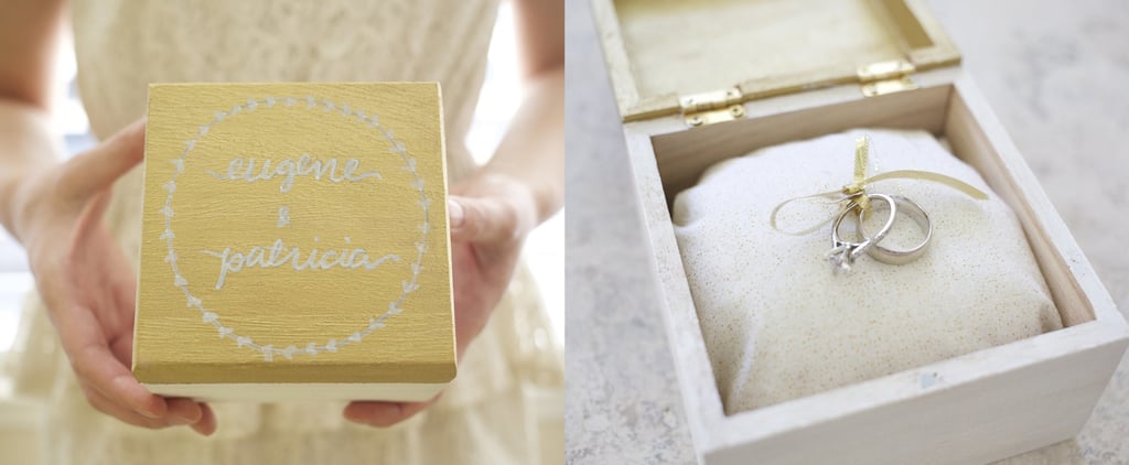 DIY Hand-Lettered Wooden Ring Box