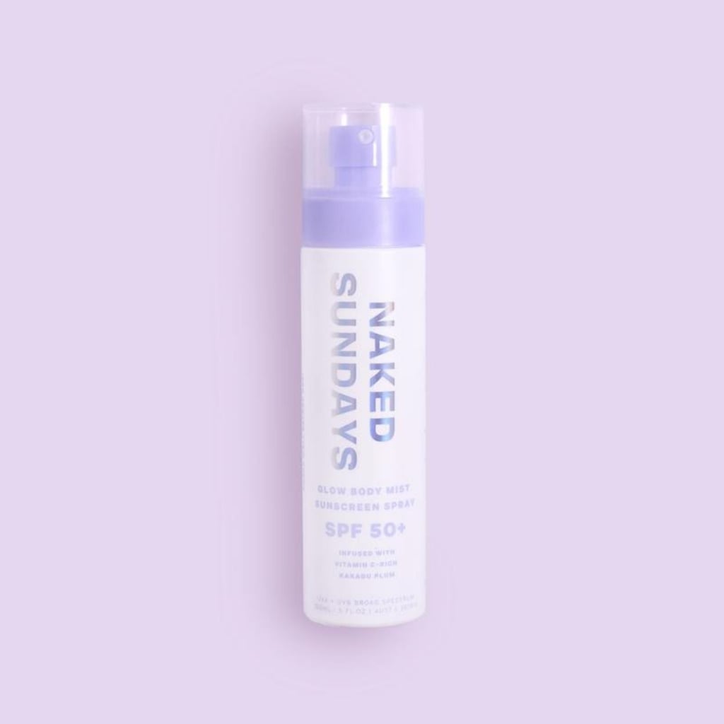 Naked Sunday's SPF 50+ Glow Body Mist