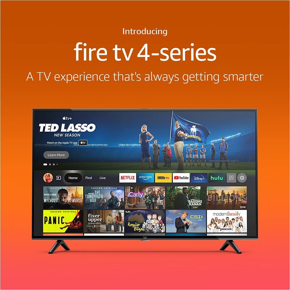 A New TV: Amazon Fire TV 43" 4-Series 4K UHD Smart TV