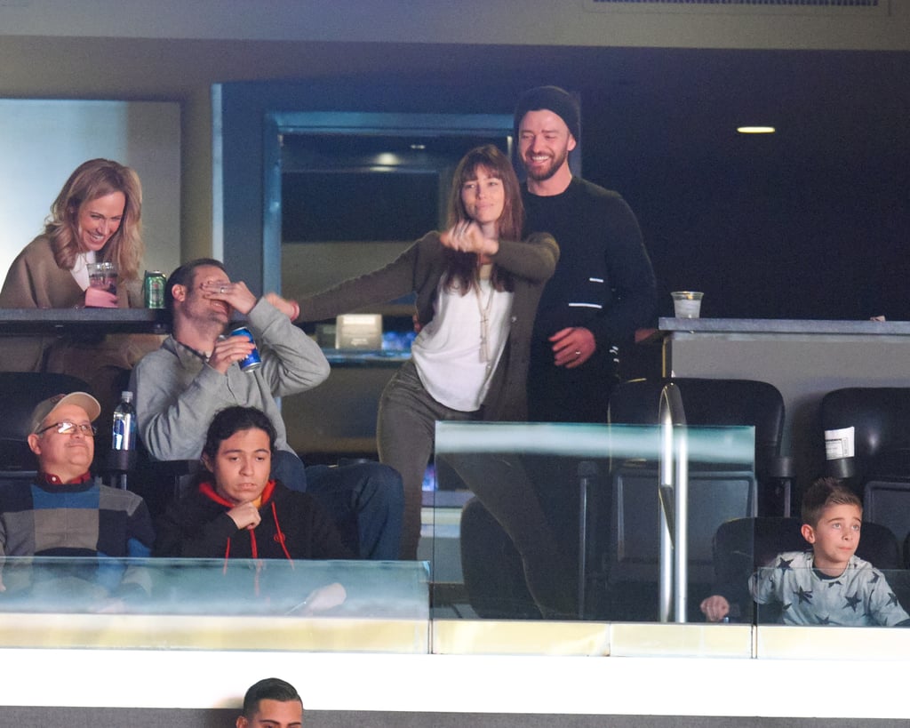 Related:

            
            
                                    
                            

            Justin Timberlake and Jessica Biel Kiss Like Nobody's Watching in New Orleans