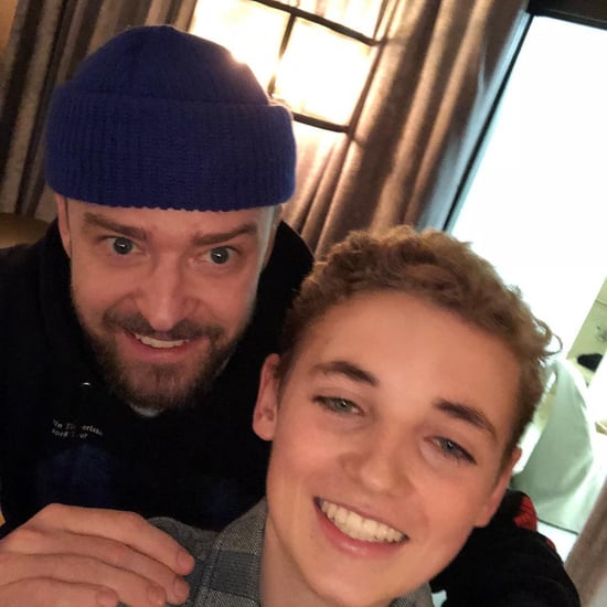 Justin Timberlake and Selfie Kid's Selfie April 2018