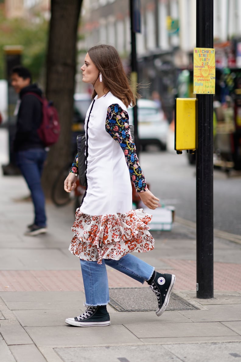 With a Dress and Jeans