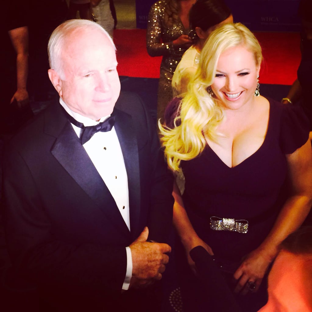 Sen. John McCain and Meghan McCain made it a father-daughter affair.