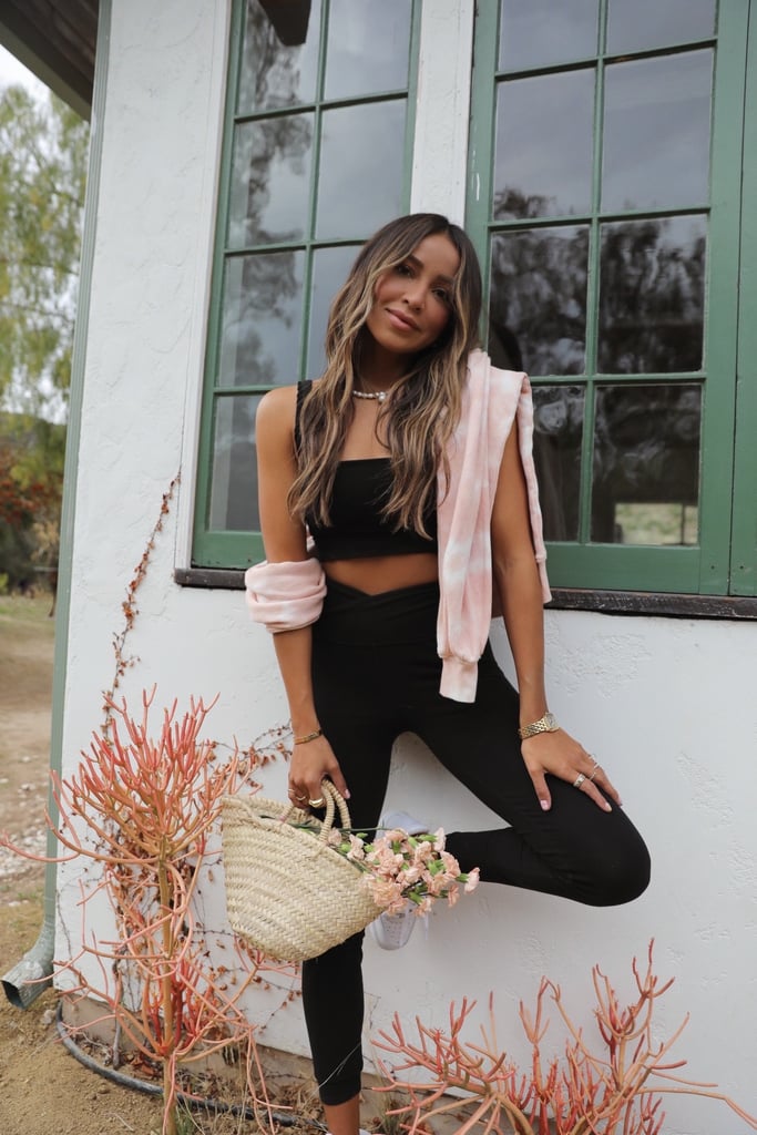 Bandier x Sincerely Jules The Rue Crossover Legging and Ruffle Bra