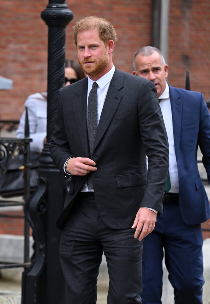 Prince Harry at High Court on 30 March