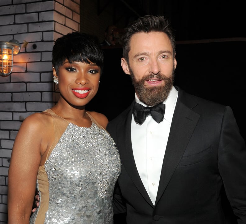 Jennifer Hudson and Hugh Jackman