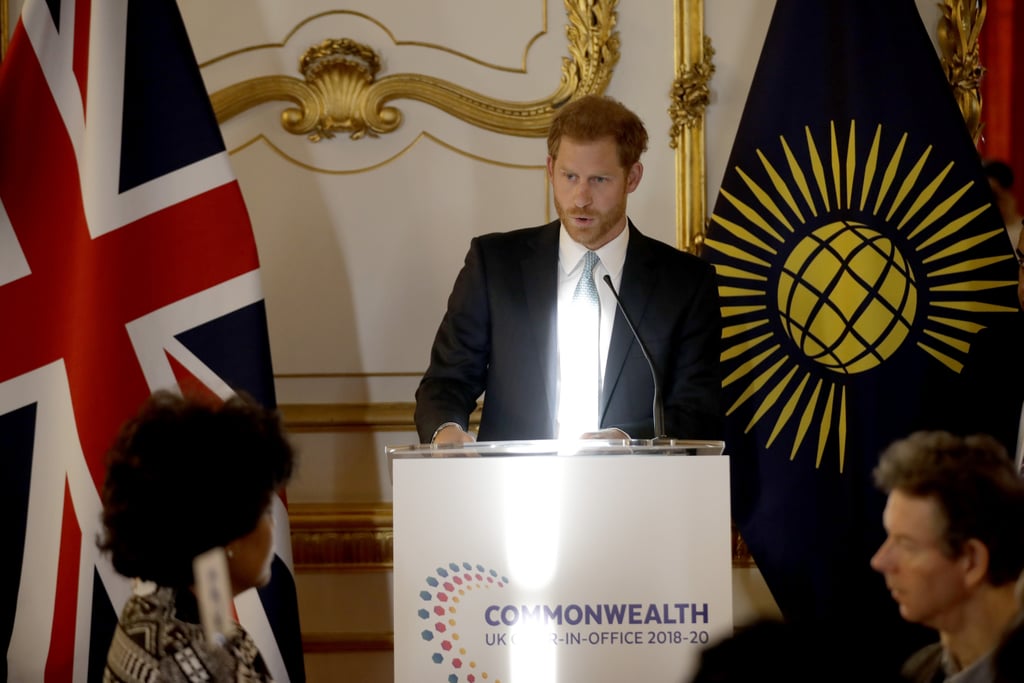 Prince Harry at Commonwealth Youth Roundtable January 2019