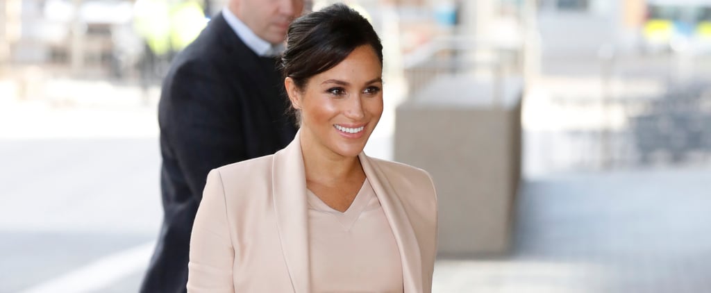 Meghan Markle Wows in a Pale Pink Look For Her Latest Outing