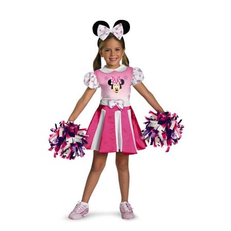 Mickey Mouse Clubhouse Minnie Mouse Cheerleader Costume