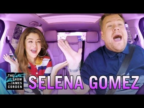When She Made James Corden Ride a Rollercoaster During Her Carpool Karaoke