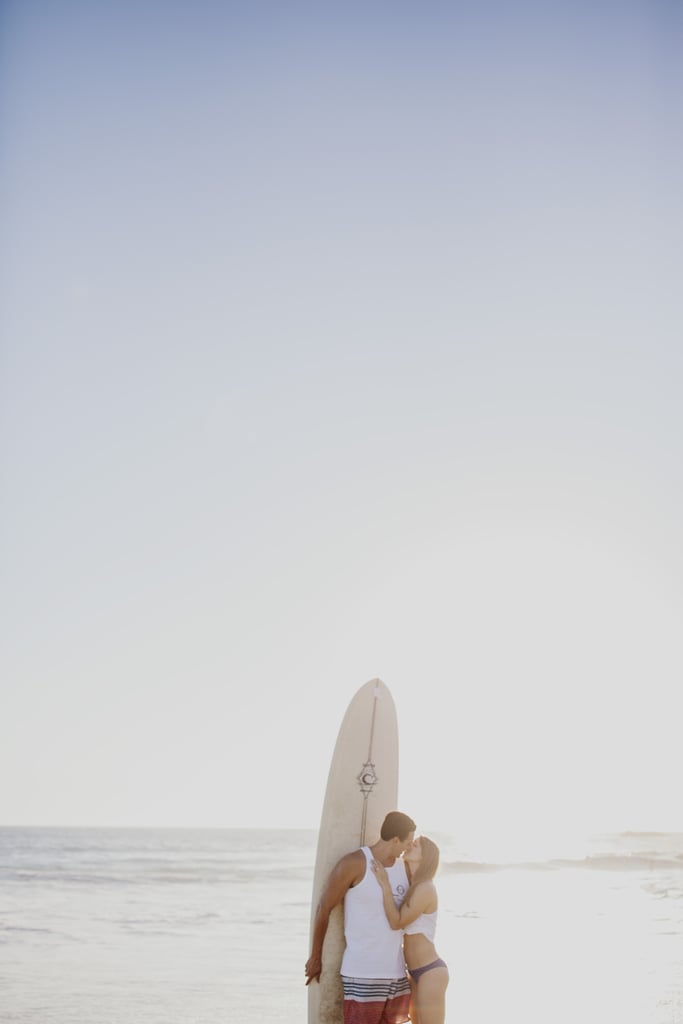 Casual Beach Engagement Shoot