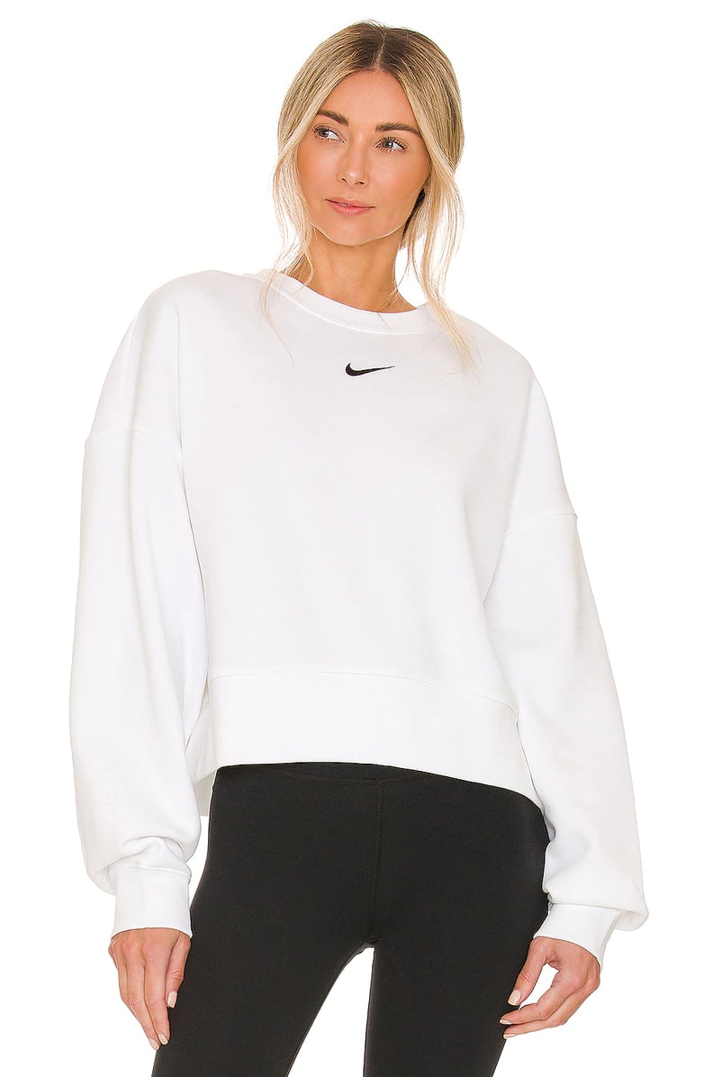 White Crewneck Sweatshirt - Too Cool Sportswear