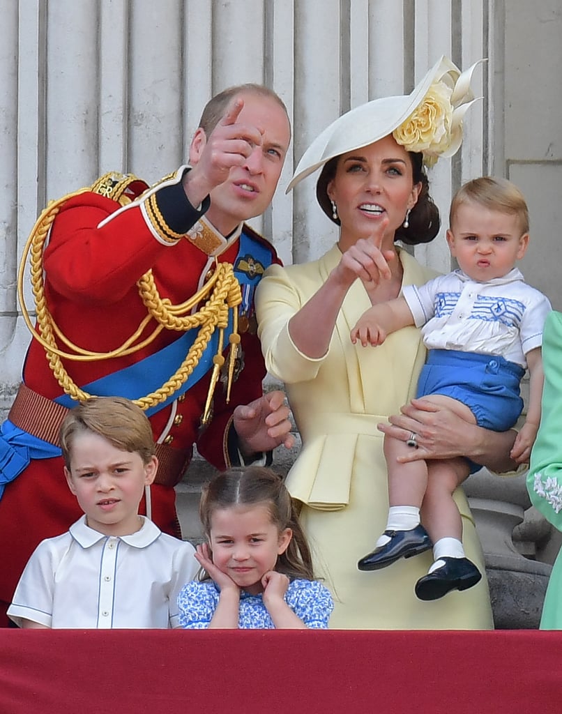 Prince George Princess Charlotte at Trooping the Colour 2019