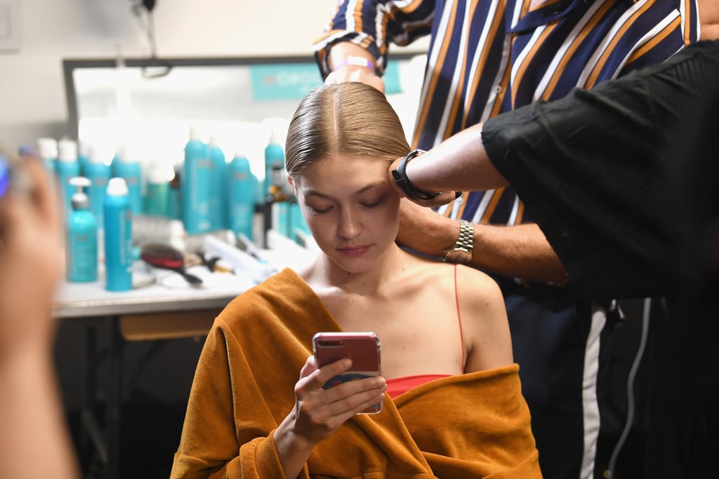 Gigi Hadid at Fashion Week Spring 2019