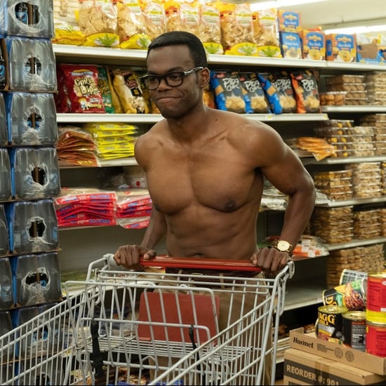 Reactions to Shirtless Chidi Adagonye on The Good Place