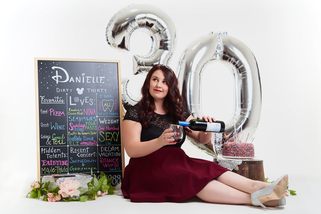 30th Birthday Cake Smash Photo Shoot