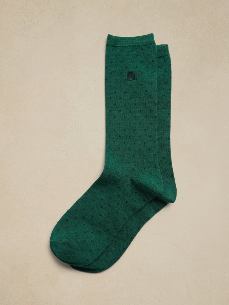 Banana Republic Breathe Merino Dot Sock