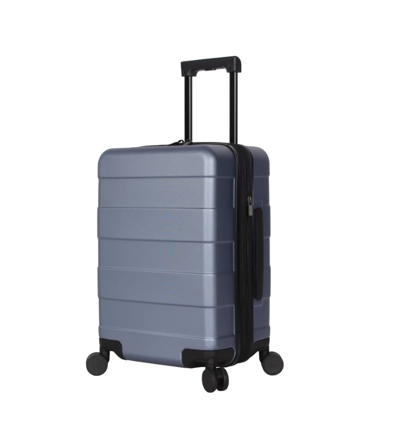 Hardside Carry On Spinner Suitcase in Blue
