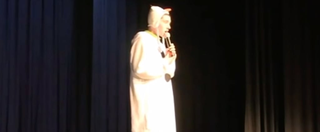 Boy With Autism Sings "Let It Go" From Frozen at Talent Show