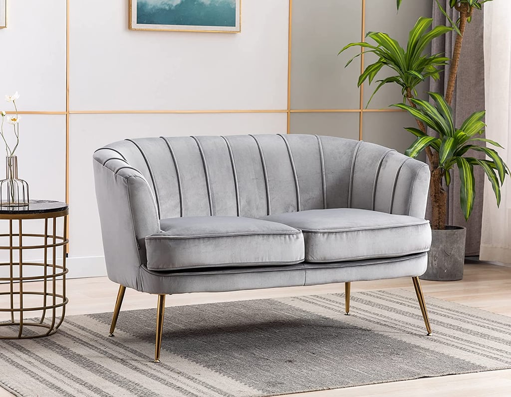 For the Living Room: A Curved Loveseat