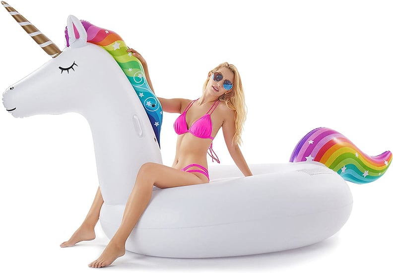 Jasonwell Giant Inflatable Unicorn Pool Float