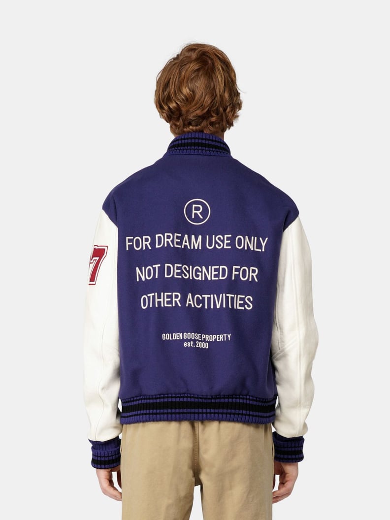 Shop Eris Baker's Golden Goose Bomber Jacket