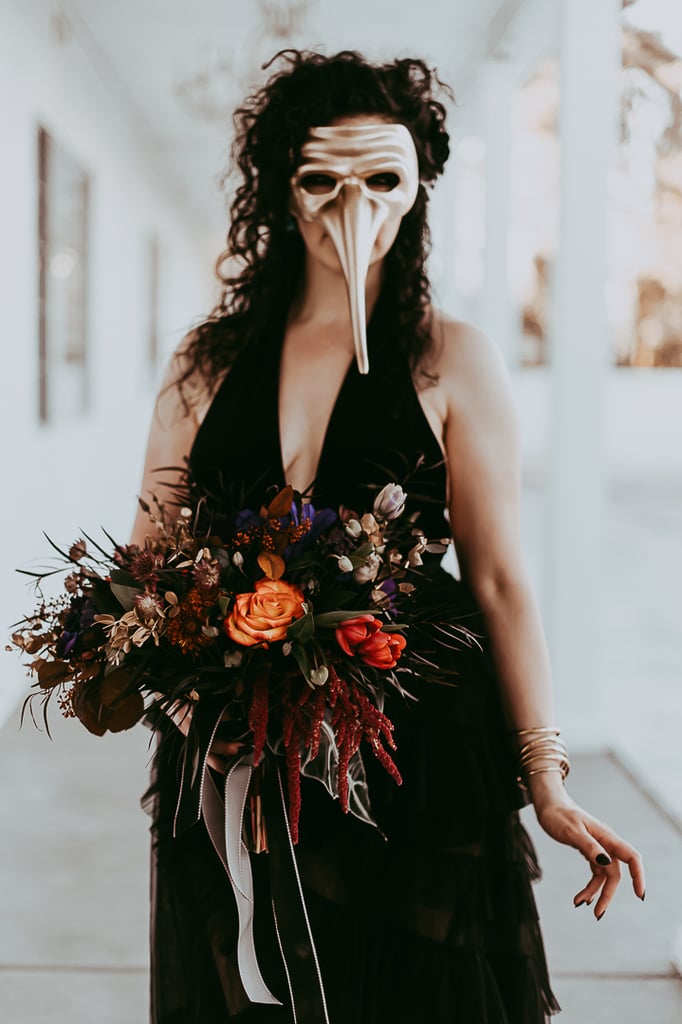 Halloween Wedding Inspired by Tim Burton's Beetlejuice