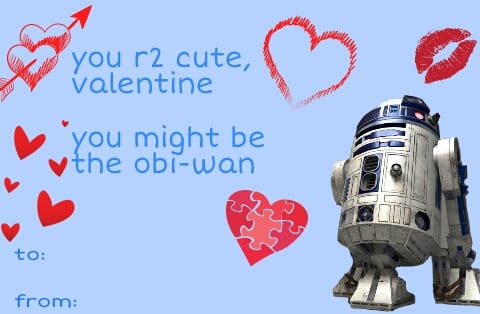 Star Wars Valentines
