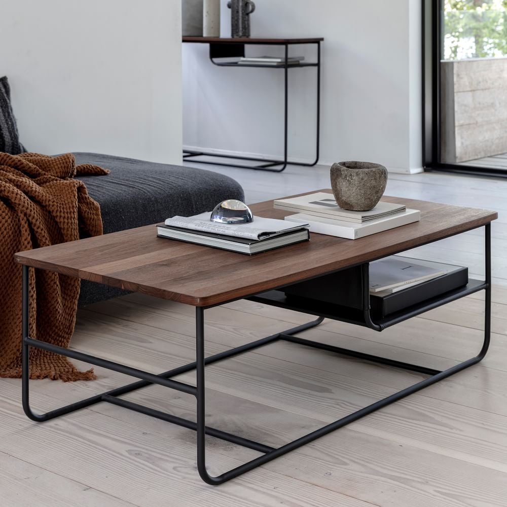 A Minimal Coffee Table: West Elm Driggs Coffee Table
