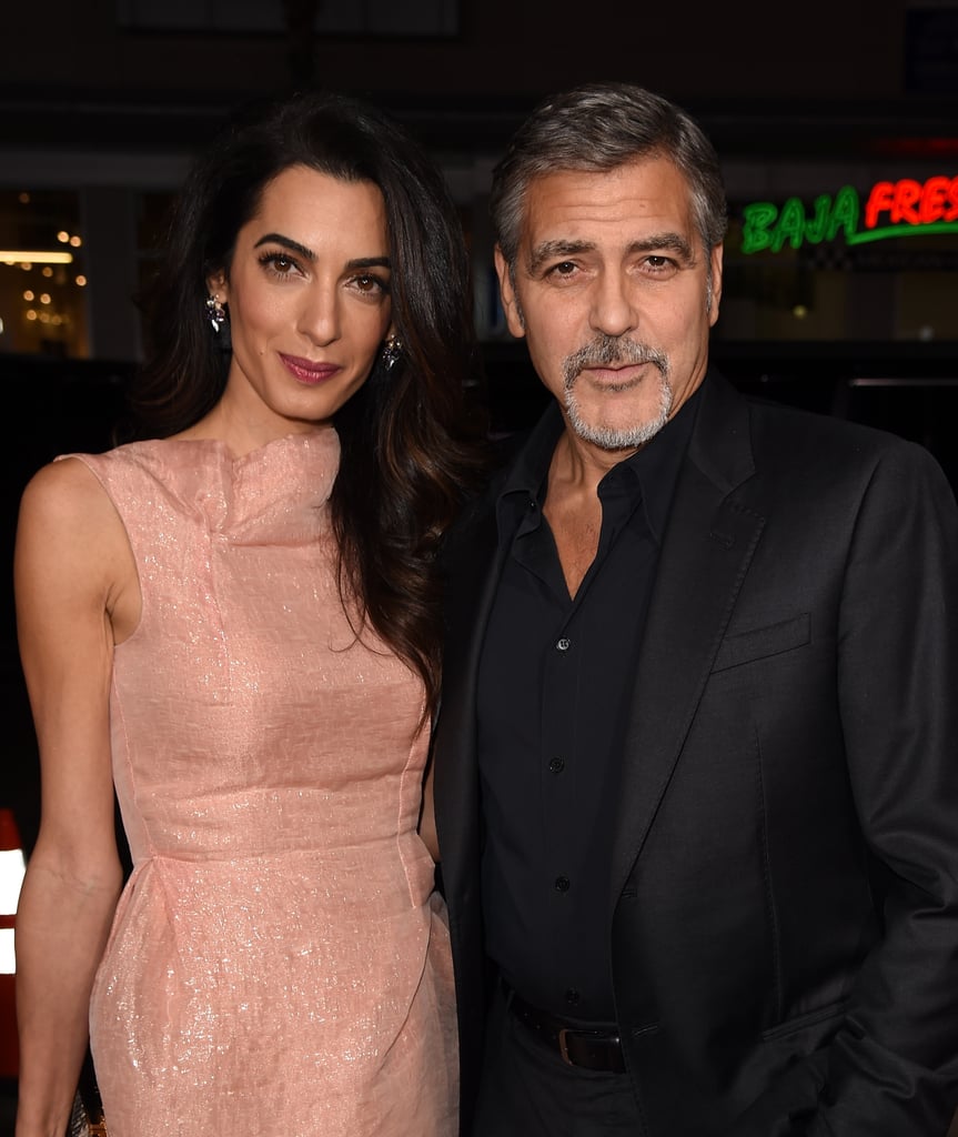 George and Amal Clooney at Our Brand Is Crisis LA Premiere