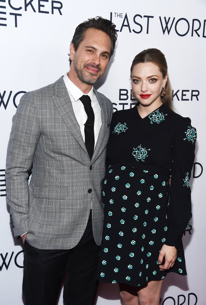 Thomas Sadoski & Amanda Seyfried at The Last Word Event 2017