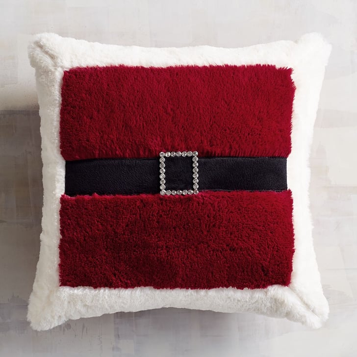 Fuzzy Santa Belt Pillow (19, originally 25) Cheap Christmas