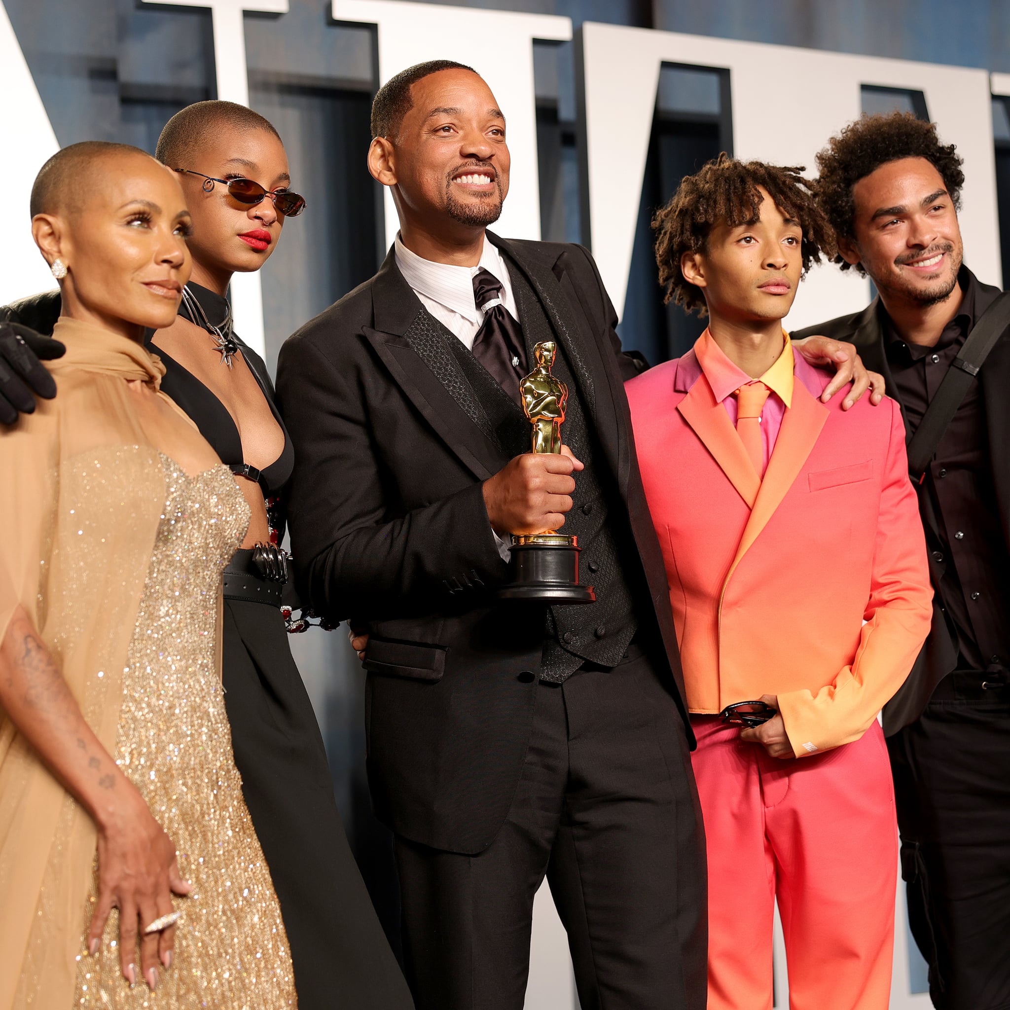 Will Smith Celebrates His Oscar Win With Family | POPSUGAR Celebrity