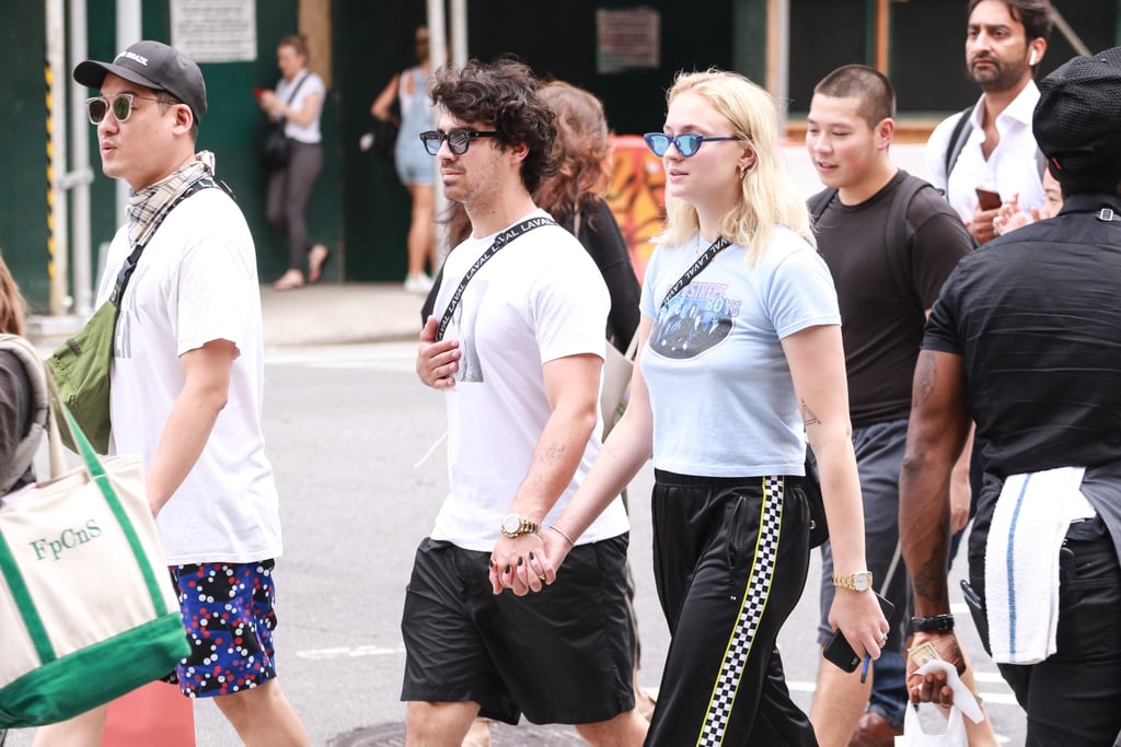 Sophie Turner and Joe Jonas Kiss in New York | August 2018