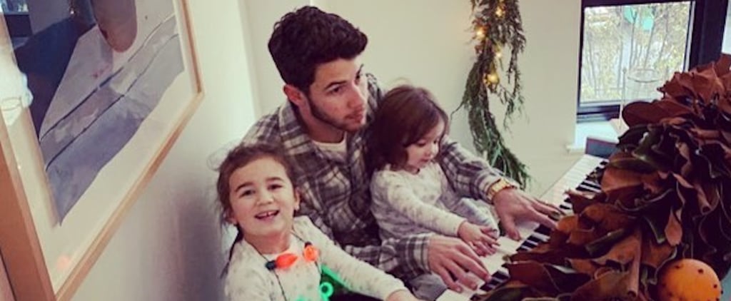 Nick Jonas With Nieces Alena and Valentina Pictures