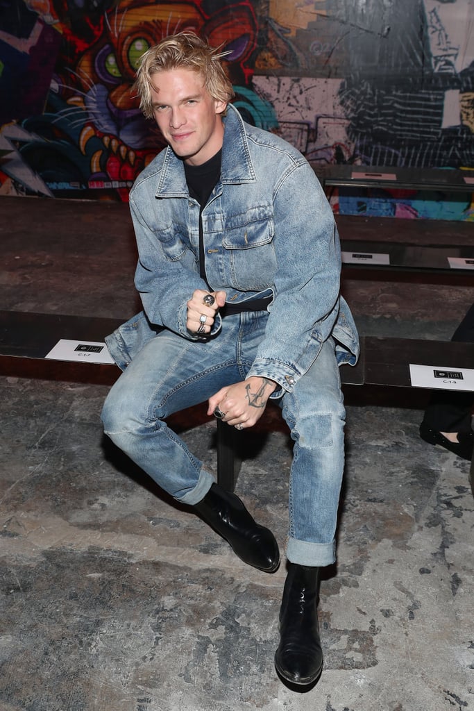 Cody Simpson at the E1972 Fall 2020 Show