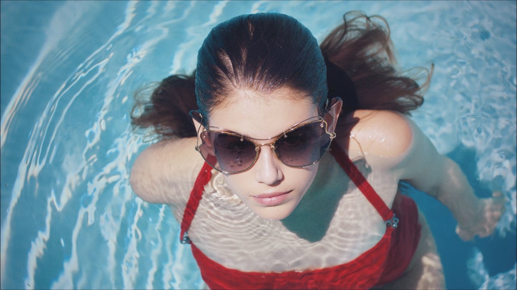 Kaia Gerber Miu Miu Campaign Summer 2016